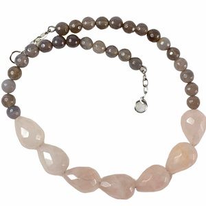 Lia Sophia Kiam Family Signature Collection “Rosewater” Necklace